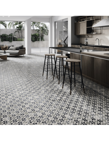 Azulejos porcelánico Calvin azul 58x58 cm